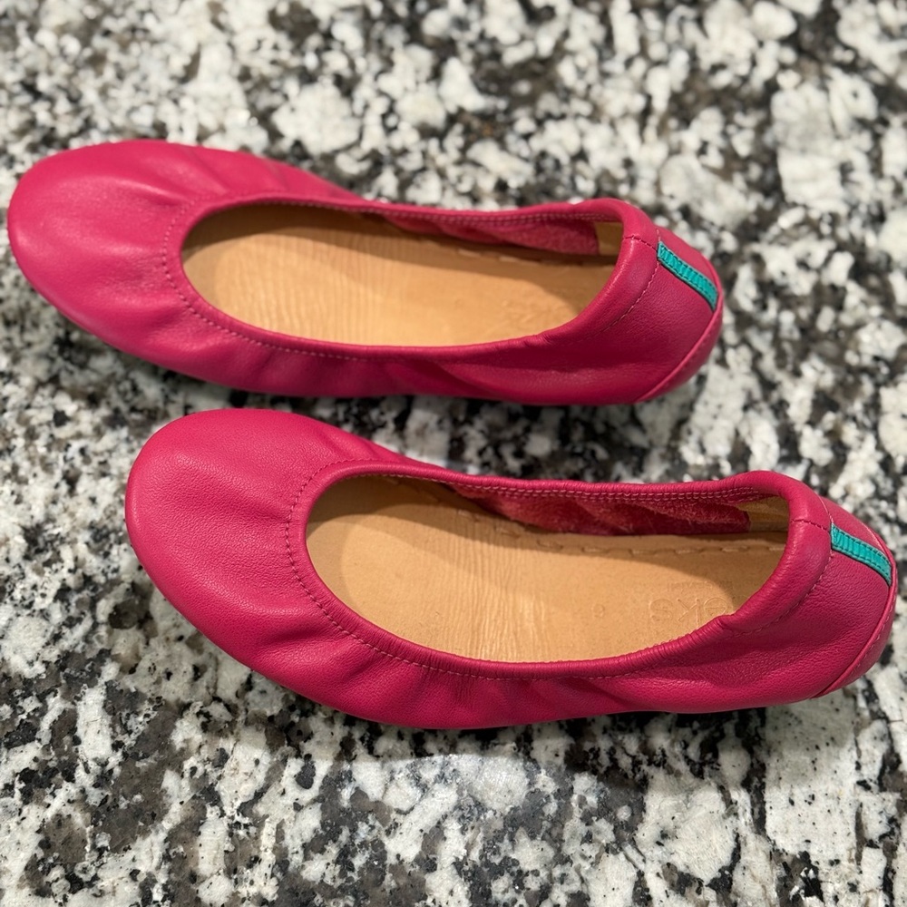 Tieks Vibrant Pink Ballet Flats